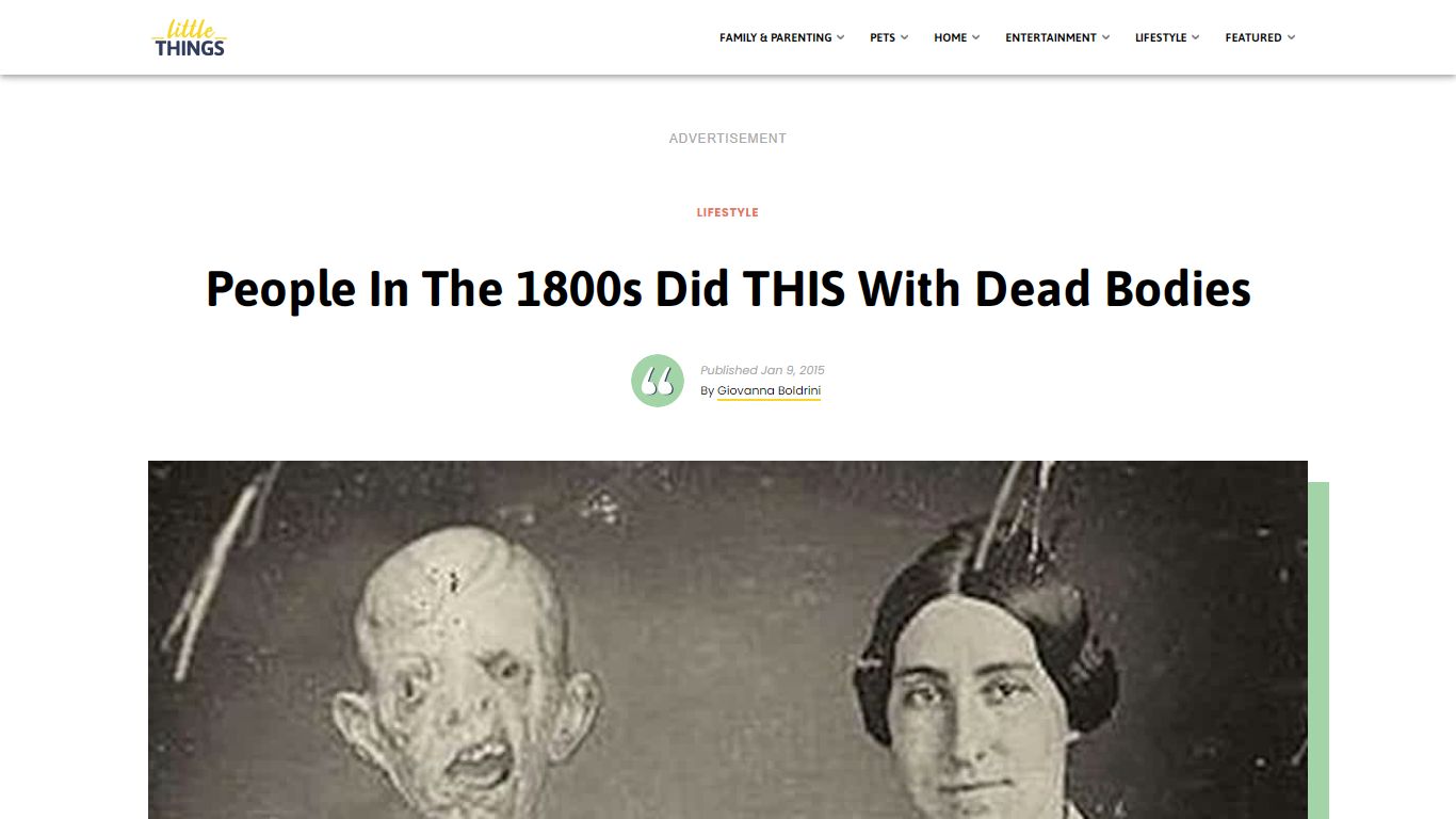 People In The 1800s Did THIS With Dead Bodies | LittleThings.com